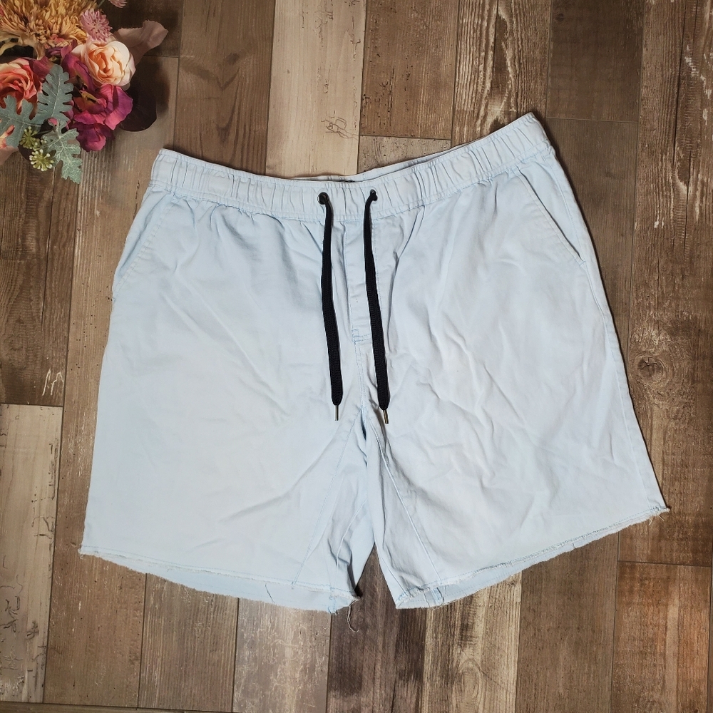 PX Premium Xpression Men's 2XL Blue Casual Pull-On Shorts